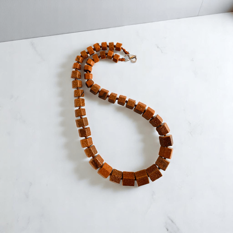 Bold Path Necklace | Sunstone - For Women | Includes: Necklace