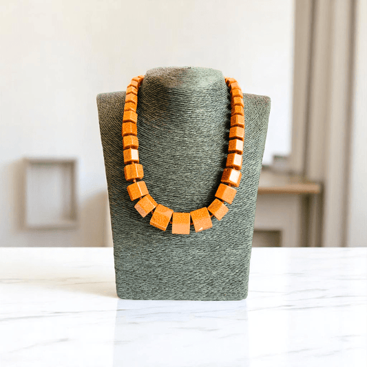 Bold Path Necklace | Sunstone - For Women | Includes: Necklace