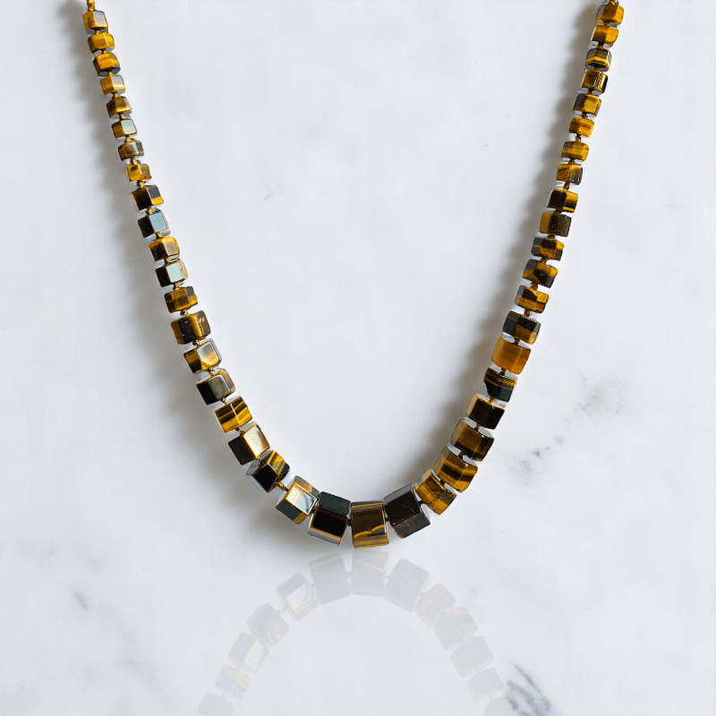 Forest Soul Necklace | Tiger Eye Stone - For Women | Includes: Necklace