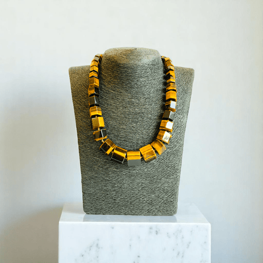 Forest Soul Necklace | Tiger Eye Stone - For Women | Includes: Necklace