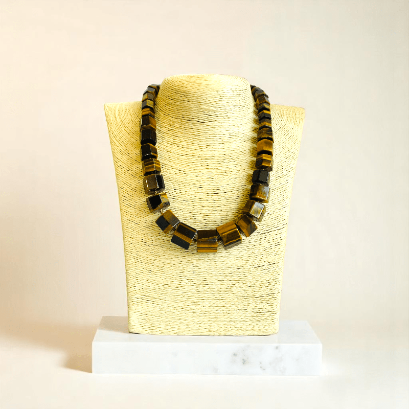 Forest Soul Necklace | Tiger Eye Stone - For Women | Includes: Necklace