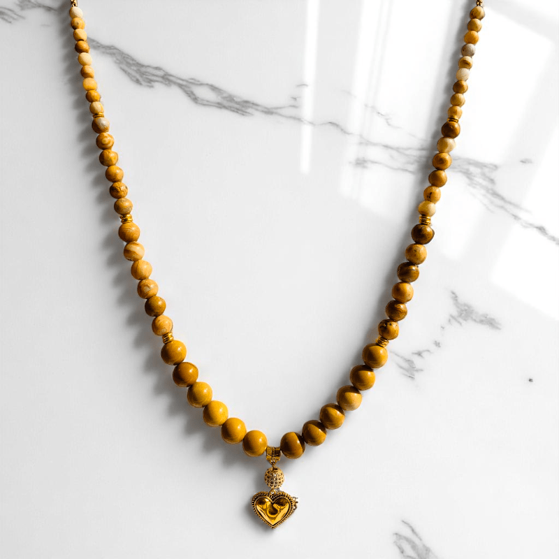Earthbound Love Necklace | Mookaite Stone - For Women | Includes: Necklace