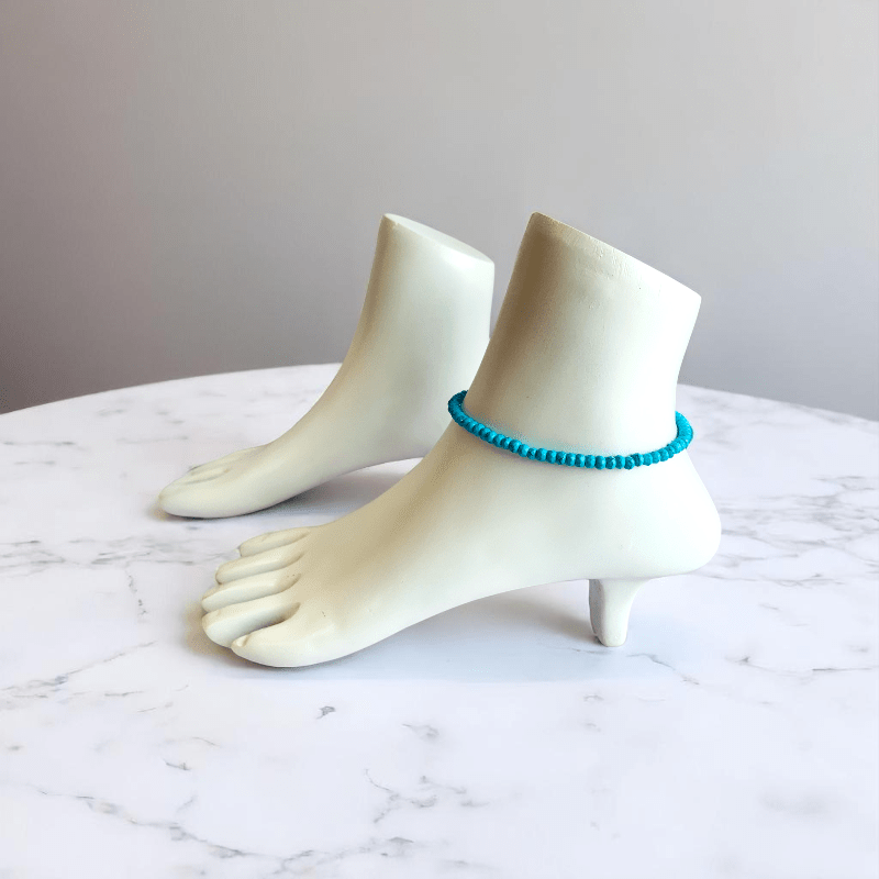 Boho Spirit Anklet | Turquoise Stone - For Women | Includes: Anklet