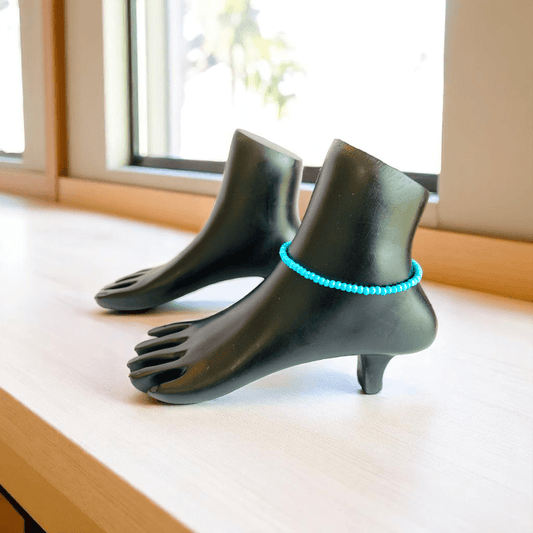Boho Spirit Anklet | Turquoise Stone - For Women | Includes: Anklet