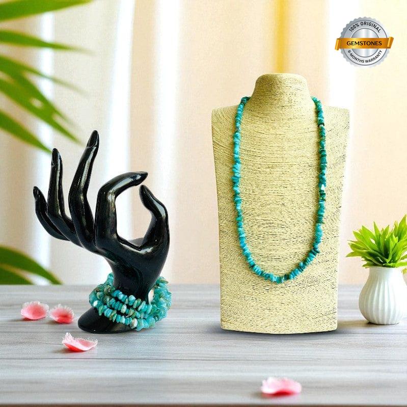 Power Pulse Necklace | Amazonite Stone - For All | Includes: Necklace