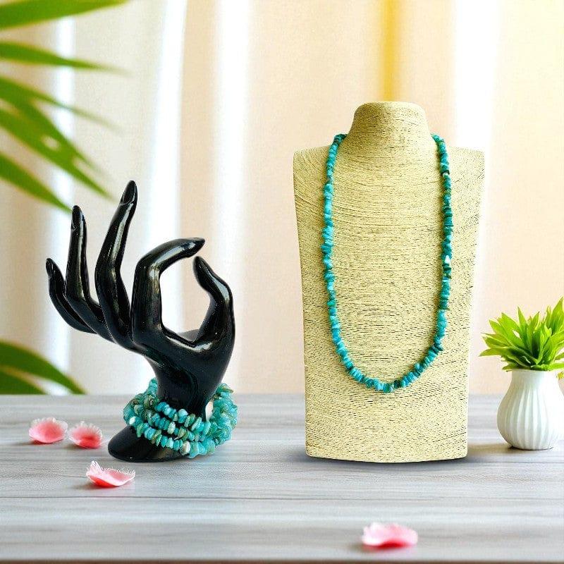 Power Pulse Necklace | Amazonite Stone - For All | Includes: Necklace