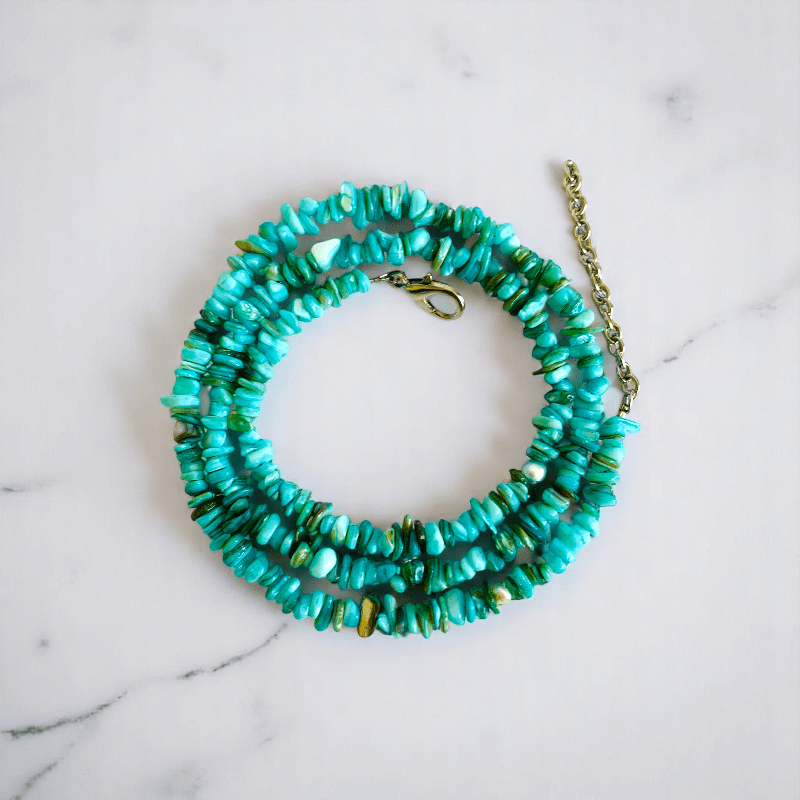 Power Pulse Necklace | Amazonite Stone - For All | Includes: Necklace