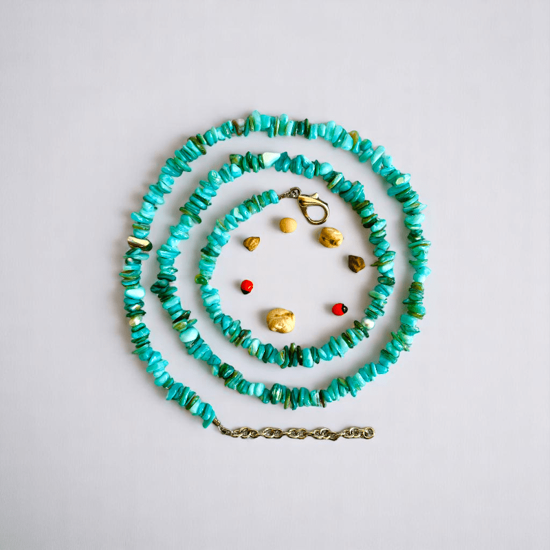 Power Pulse Necklace | Amazonite Stone - For All | Includes: Necklace