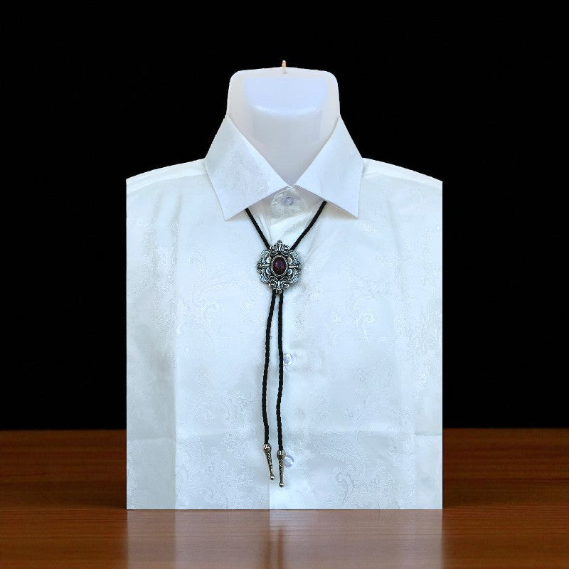 Grounded Bolo Tie | Brown Jade - For Unisex | Includes: Bolo Tie