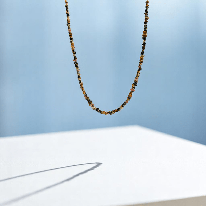 Agate Mirage Necklace | Indian Agate Stone Stone - For All | Includes: Necklace