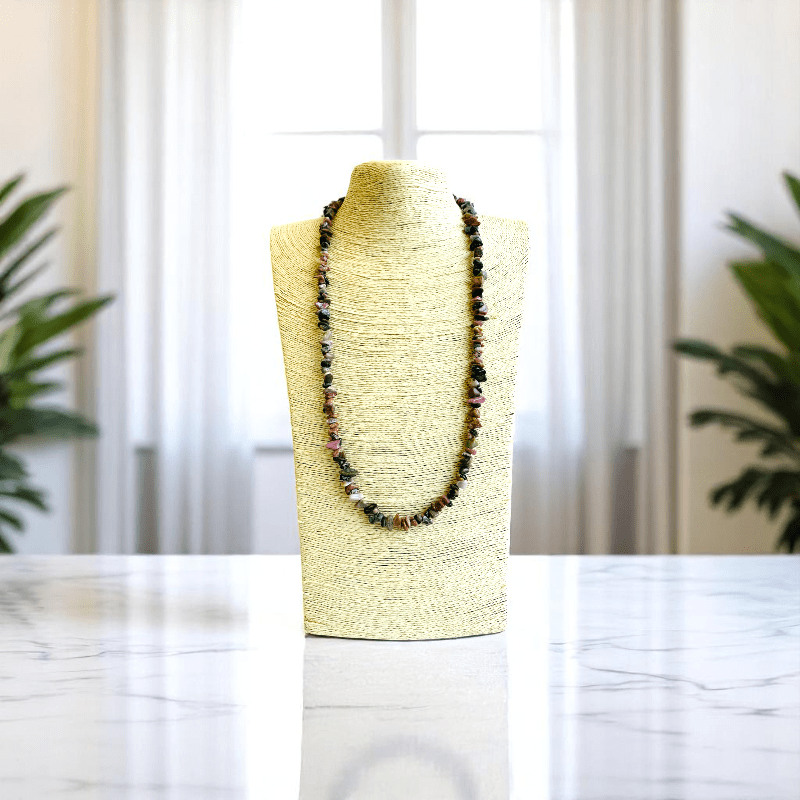 Agate Mirage Necklace | Indian Agate Stone Stone - For All | Includes: Necklace