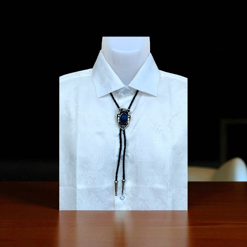 Balance Bolo Tie | Blue Jade - For Unisex | Includes: Bolo Tie