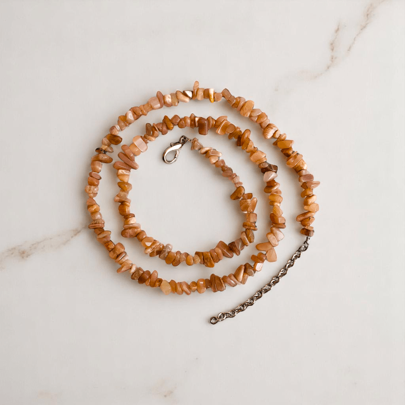 Sunbeam Glow Necklace | Yellow Jade Stone - For All | Includes: Necklace
