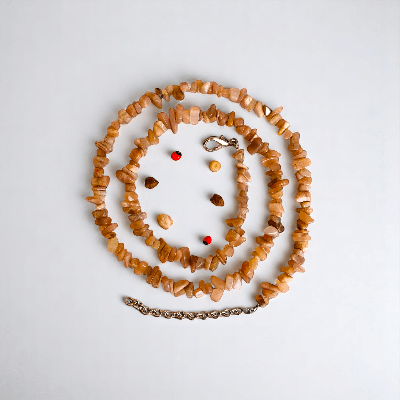 Sunbeam Glow Necklace | Yellow Jade Stone - For All | Includes: Necklace
