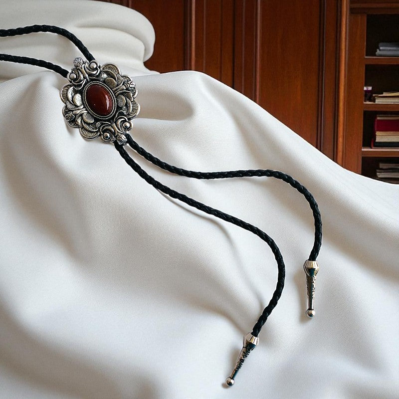 Grounded Bolo Tie | Brown Jade - For Unisex | Includes: Bolo Tie