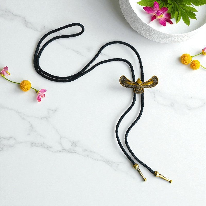 Bold Eagle Bolo Tie | Premium Alloy - For Unisex | Includes: Bolo Tie