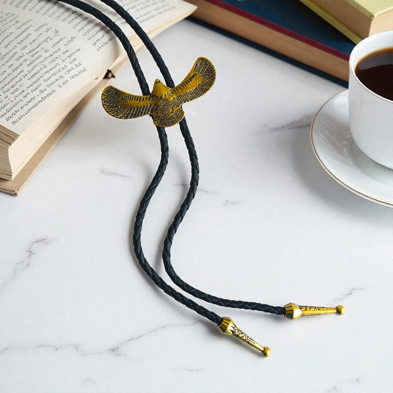 Bold Eagle Bolo Tie | Premium Alloy - For Unisex | Includes: Bolo Tie