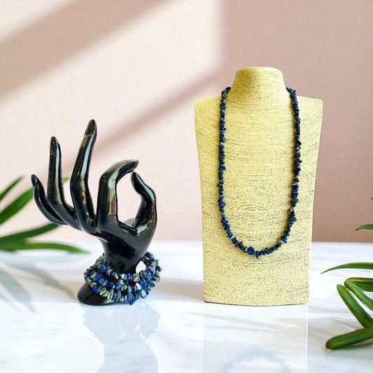 Royal Wisdom Necklace | Lapis Lazuli Stone - For All | Includes: Necklace