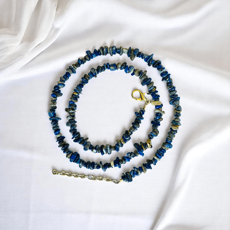 Royal Wisdom Necklace | Lapis Lazuli Stone - For All | Includes: Necklace