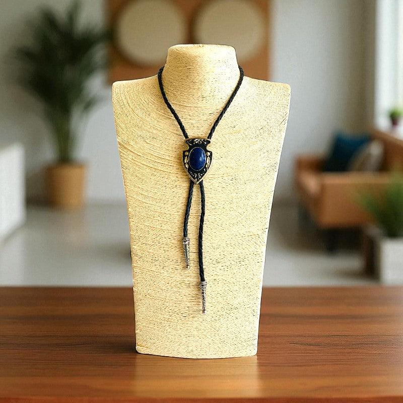 Balance Bolo Tie | Blue Jade - For Unisex | Includes: Bolo Tie