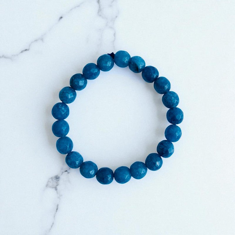 Tranquil Duo | Blue & White Quartz - For Women | Includes: Bracelets (Set of 2)