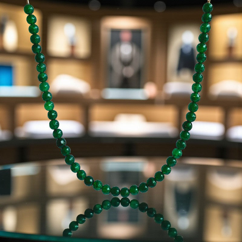 Harmony Necklace | Green Agate - For Kids Girls | Includes: Necklace