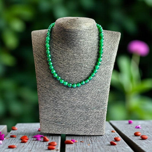 Harmony Necklace | Green Agate - For Kids Girls | Includes: Necklace