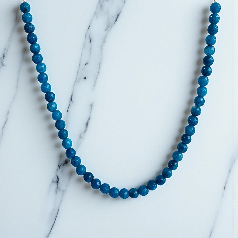 Clarity Necklace | Blue Apatite - For Kids Girls | Includes: Necklace