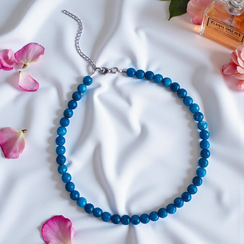 Clarity Necklace | Blue Apatite - For Kids Girls | Includes: Necklace