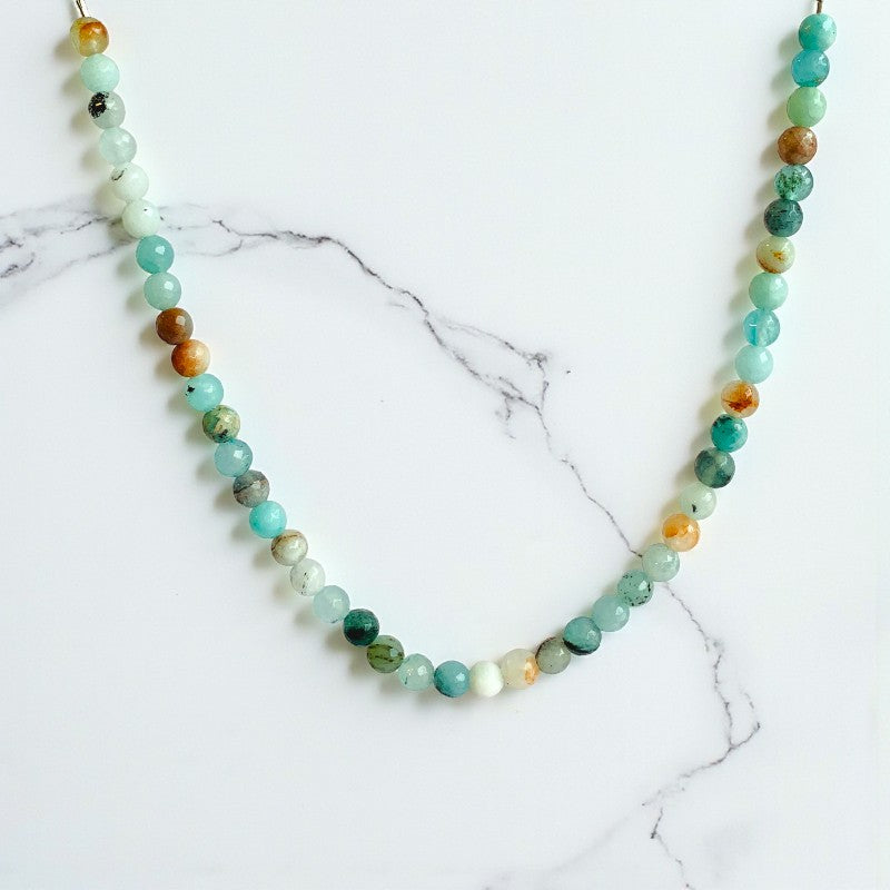 Balance Necklace | Multi Amazonite - For Kids Girls | Includes: Necklace