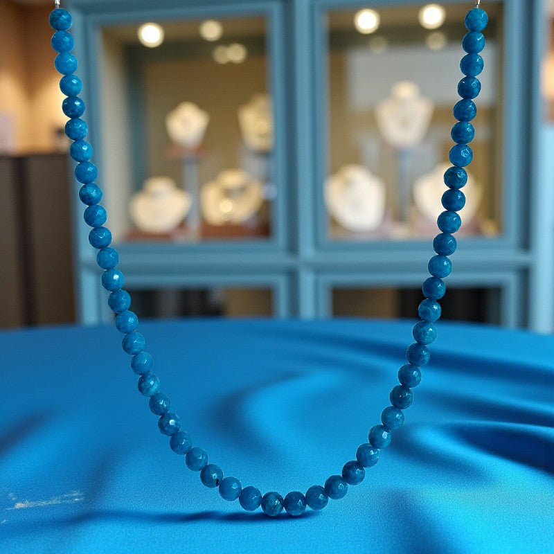 Bold Clarity Necklace | Blue Apatite - For Women | Includes: Necklace