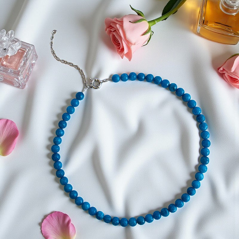 Bold Clarity Necklace | Blue Apatite - For Women | Includes: Necklace