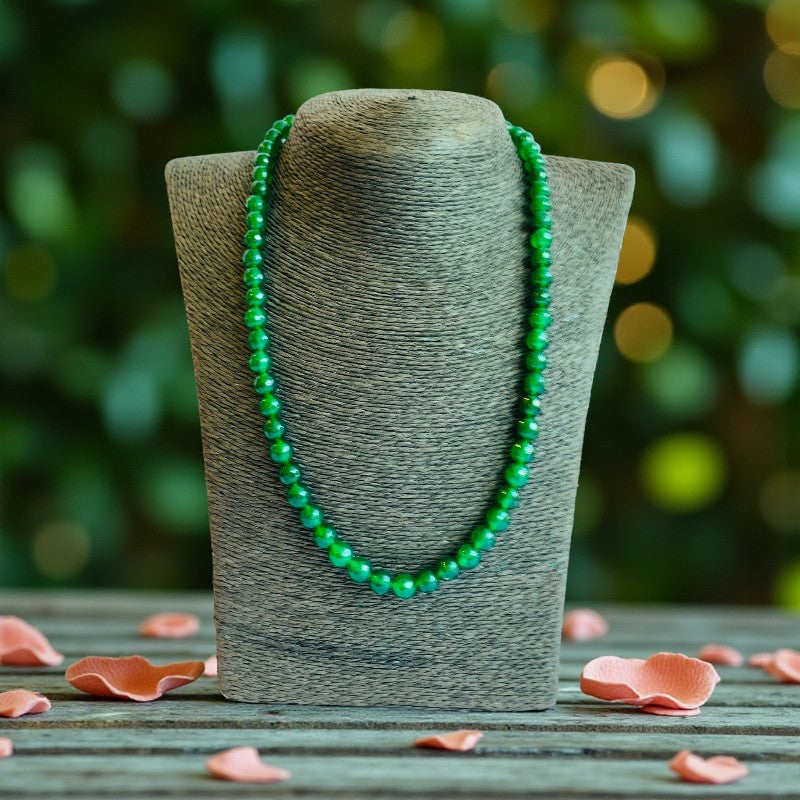 Healing Necklace | Green Quartz - For Women | Includes: Necklace