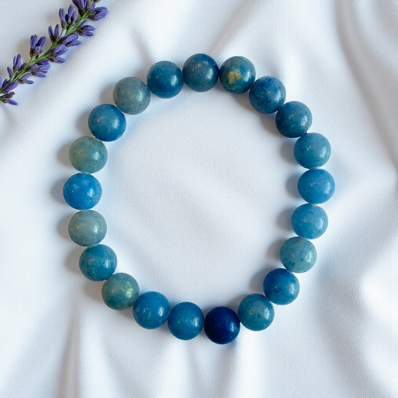 Focus Stacked Bracelets | Blue Aventurine - For Unisex | Includes: Bracelets (Set of 2)
