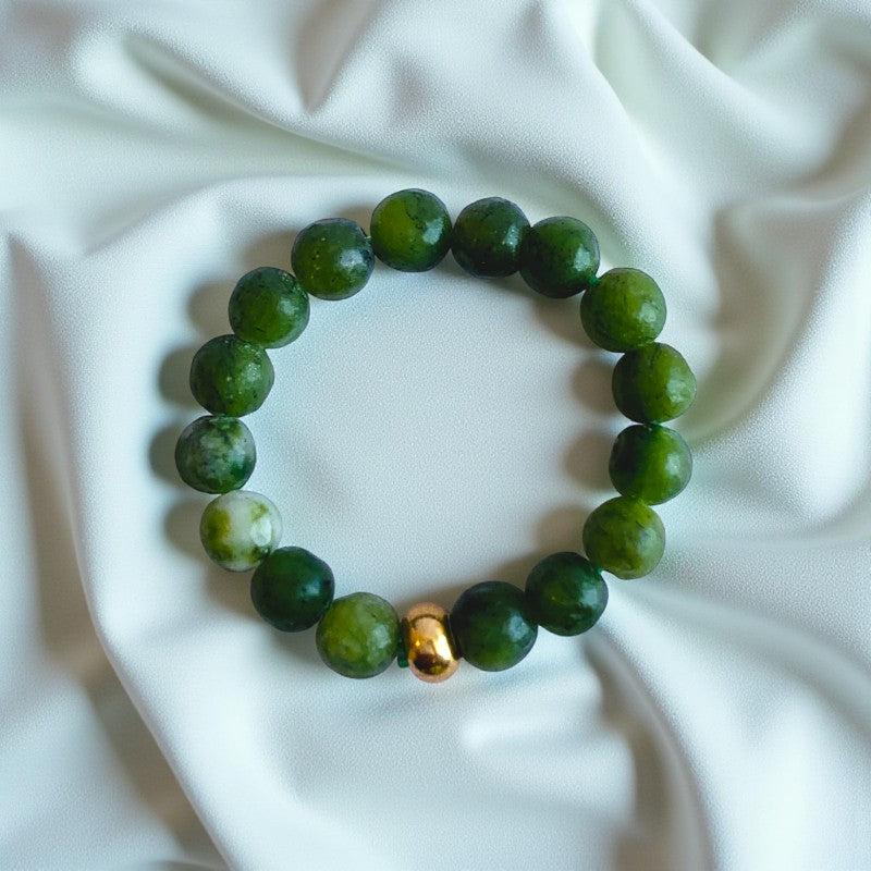 Flexi Modern Rings | Jade & Obsidian Gemstones - For Women | Includes: Rings (Set of 3)