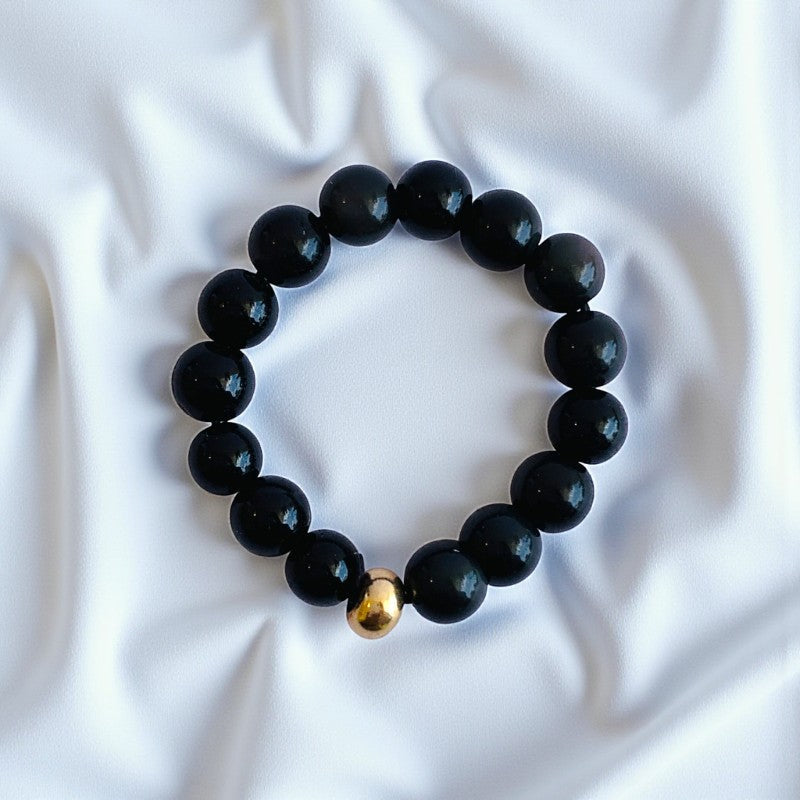 Flexi Modern Rings | Tiger & Obsidian Gemstones - For Women | Includes: Rings (Set of 3)