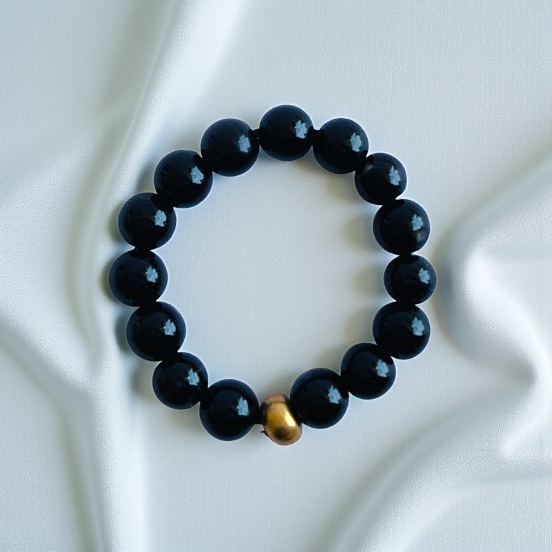 Flexi Modern Rings | Opal & Obsidian Gemstones - For Women | Includes: Rings (Set of 3)