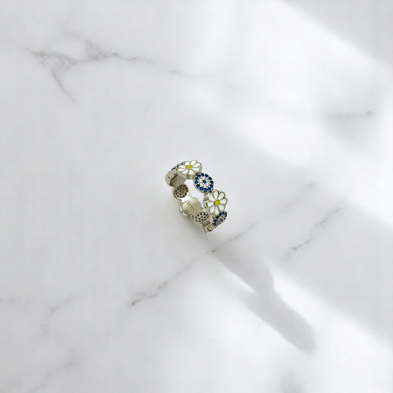 Blossom Whisper Ring | 925 Silver - For Women | Includes: Ring