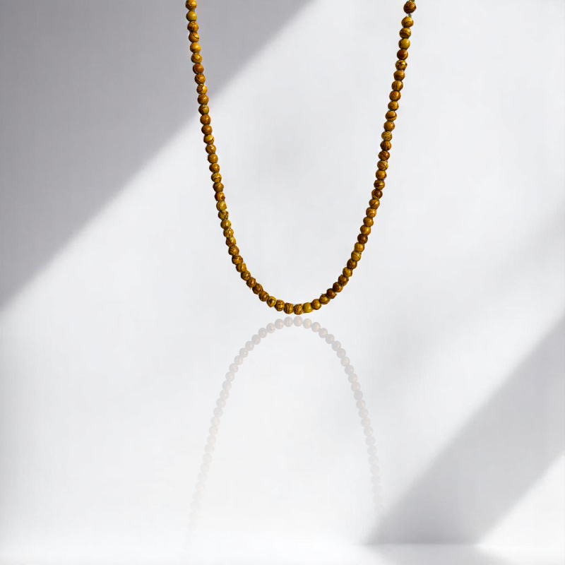 Desert Calm Necklace | Camel Jasper Stone | Unisex