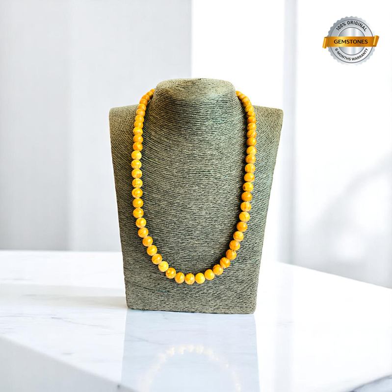 Desert Calm Necklace | Camel Jasper Stone | Unisex