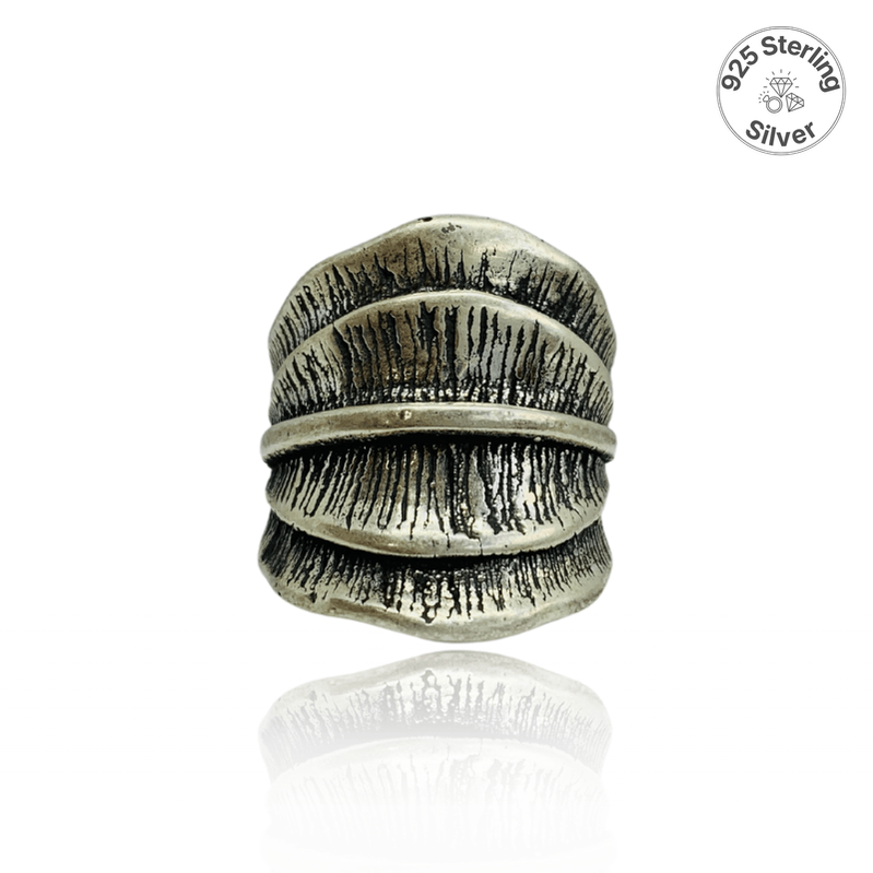 Wild Leaf Statement Ring | 925 Silver - For Women | Includes: Ring