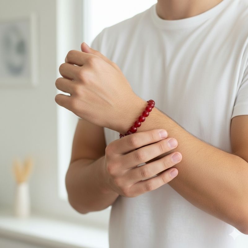 Love Bracelet | Pink Onyx - For Unisex | Includes: Bracelet