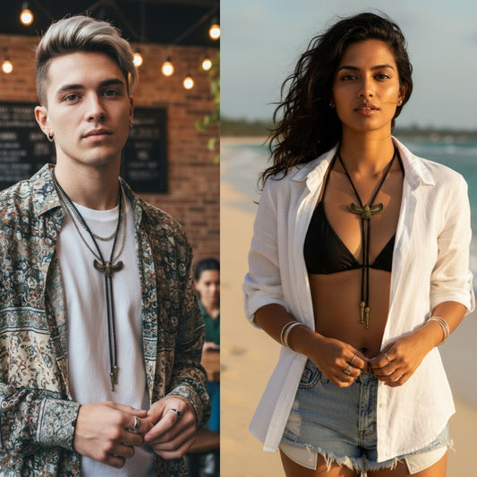 Bold Eagle Bolo Tie | Premium Alloy - For Unisex | Includes: Bolo Tie