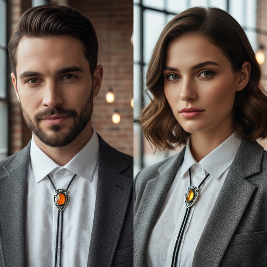 Sunny Bolo Tie | Yellow Aventurine - For Unisex | Includes: Bolo Tie