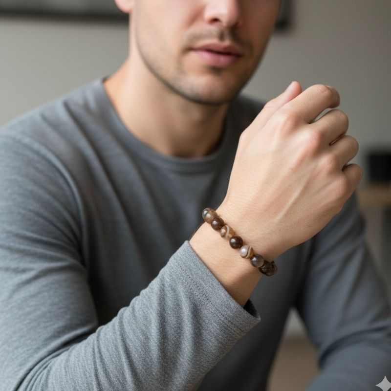 Striped Bracelet | Botswana - For Unisex | Includes: Bracelet