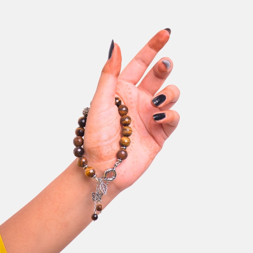 Divine Drape Bracelet | Tiger Eye Stone - For Women | Includes: Bracelet