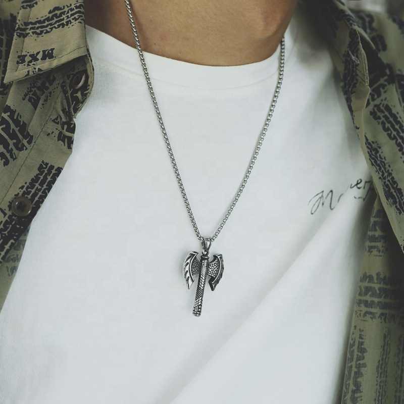 Nordic Design Viking Necklace | Premium Alloy - For Men | Includes: Necklace