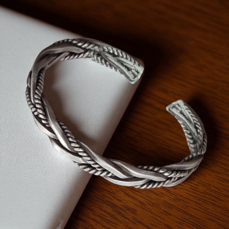 Classic Design Adjustable Kada Bracelet | Premium Alloy - For Men | Includes: Bracelet