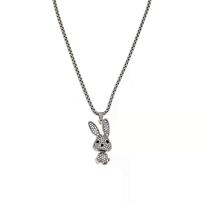 Whimsical Rabbit Necklace | Premium Alloy - For Women | Includes: Necklace