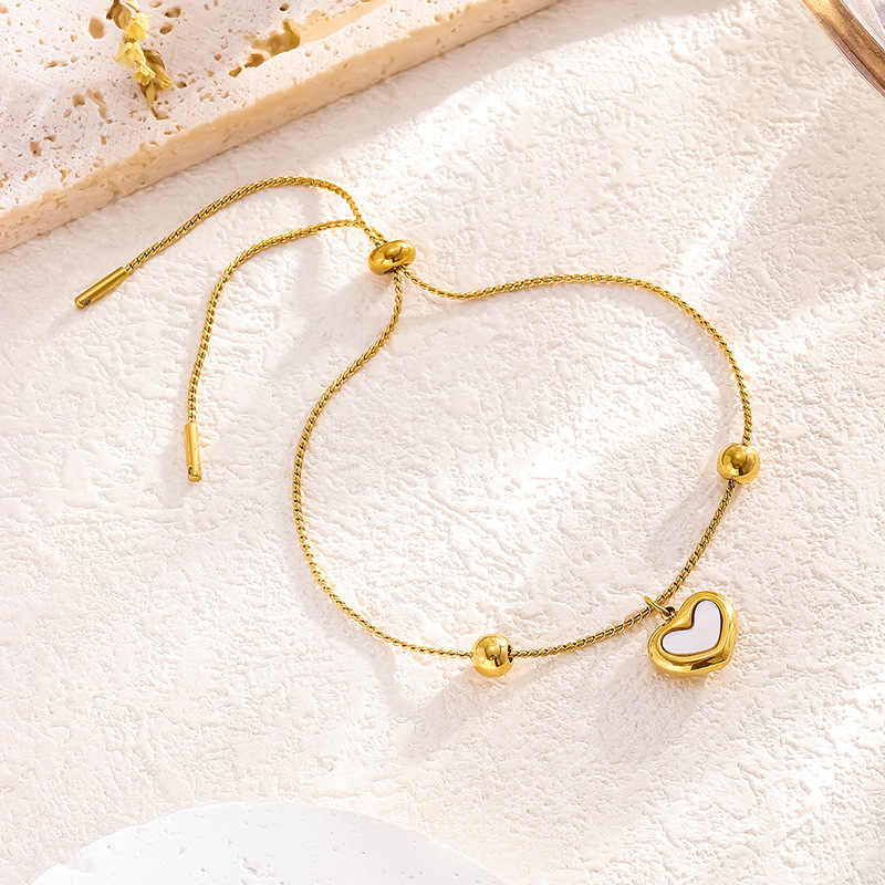 Heartstrings Set | PVD 18K Gold Plated, Waterproof & Anti-Tarnish - For Women | Includes: Necklace, Bracelet, Earrings